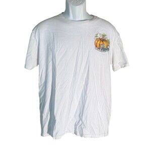 STAY SPOOKY Short Sleeve Crew Neck Halloween T-Shirt White Large